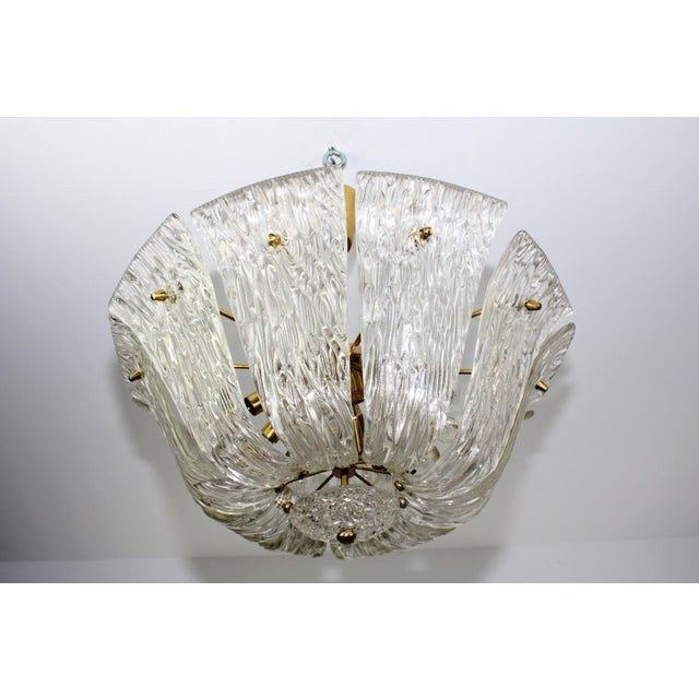 Chandelier from Kalmar, 1950s For Sale - Image 3 of 11