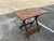 Brown 1950s Mid-Century Split Bamboo Folding Table For Sale - Image 8 of 12