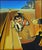 "Surreal Agony in Classical Ecstacy" by Fazly Original Oil on Canvas Hand signed by the artist Image Size: 47" x 39"...