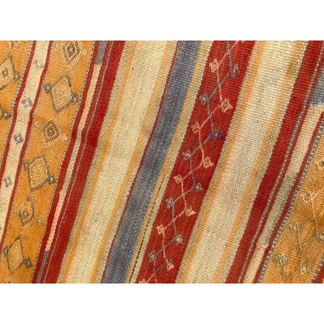 Vintage Moroccan Tribal Kilim Rug, circa 1960 For Sale - Image 10 of 13