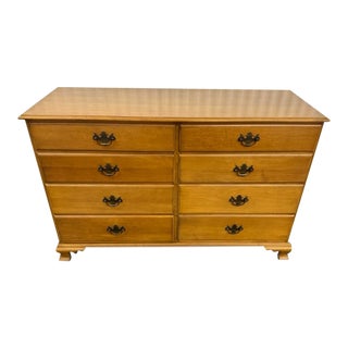 1960s Vintage Beals Eight Drawer Dresser For Sale