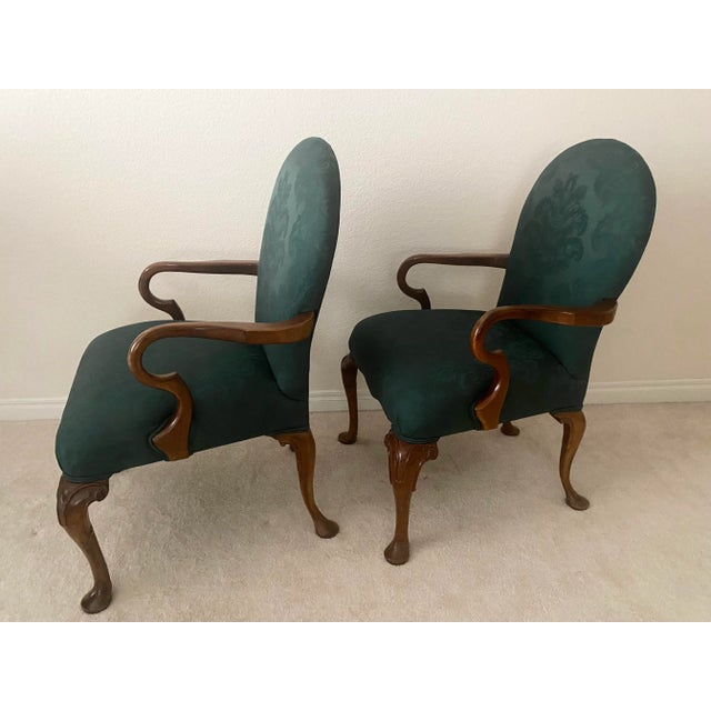 Traditional Late 20th Century Pennsylvania House Dearborn Pair of Chairs Mint Condition For Sale - Image 3 of 16