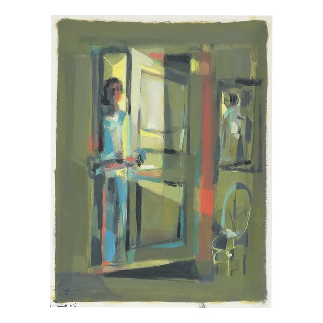 Marcel Mouly, Nudes, Gouache For Sale