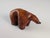 Mid-Century Modern Folded Leather Bear Sculpture, Germany, 1960s For Sale - Image 9 of 10