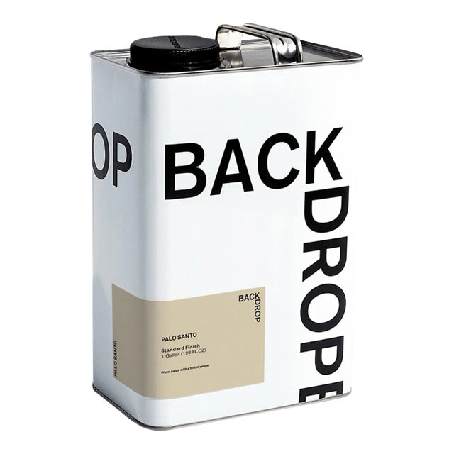 BACKDROP Standard Finish Interior Paint in Palo Santo (Earthy, Yellow-Biege) - 1 Gallon For Sale