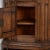 Antique Swedish Dark Pine Corner Cabinet Cupboard, Circa 1800 For Sale - Image 10 of 13