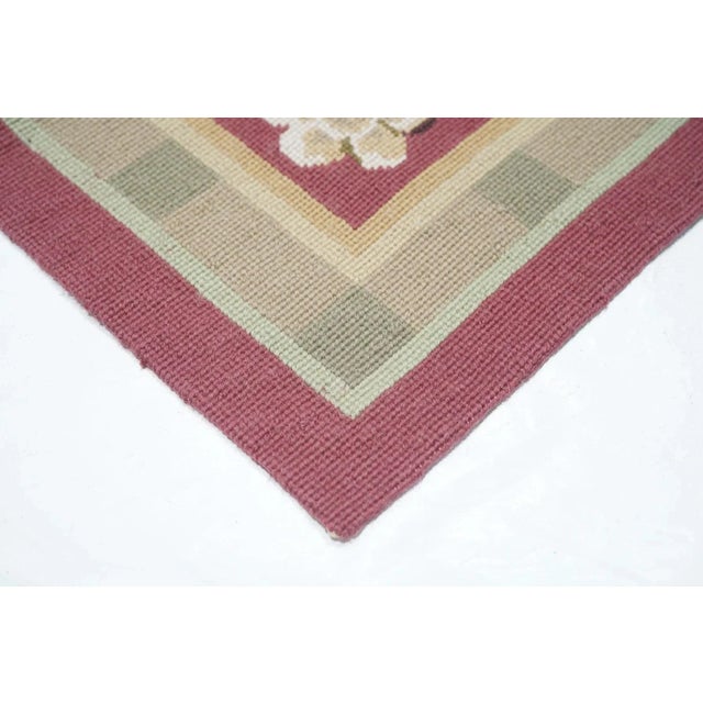 French Aubusson Design Rug 9' X 12' For Sale - Image 4 of 10