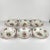 Green Streetlight Bowls with Tulip and Rose Pattern from KG Lunéville, 1980s, Set of 6 For Sale - Image 8 of 10