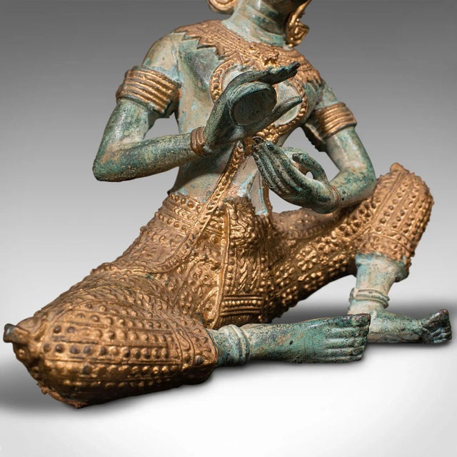 1940s Vintage Art Deco Decorative Figure For Sale - Image 10 of 13