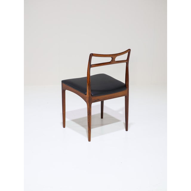 Wood Model 94 Dining Chairs by Johannes Andersen for Christian Linneberg, 1960s, Set of 6 For Sale - Image 7 of 18