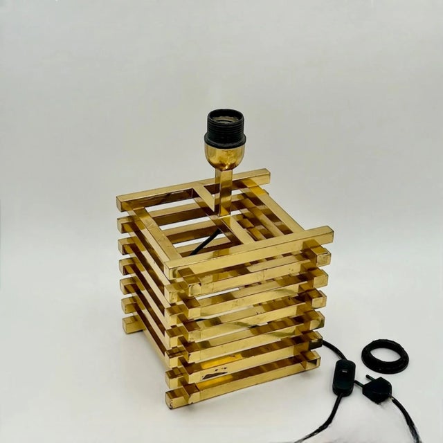 Large Spiga Lamp in Brass by Enrico Tronconi for Tronconi, 1960s For Sale - Image 6 of 12