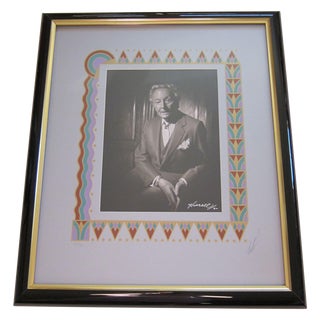 Hurrell Portrait Photo of Erte - Signed For Sale
