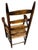Textile Early 20th Century Antique Ladderback Rush Seat Chair For Sale - Image 7 of 7