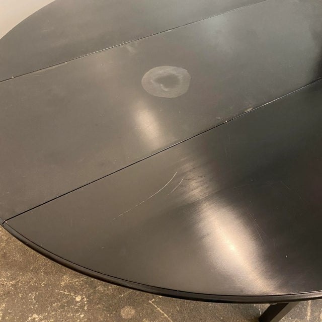 1960s Mid-Century Modern Drop Leaf Dining Table For Sale In Cleveland - Image 6 of 10