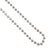 Modern 950 Platinum CTW Lab Grown Diamond Pin Hinge Link Tennis Chain Necklace For Sale - Image 3 of 8