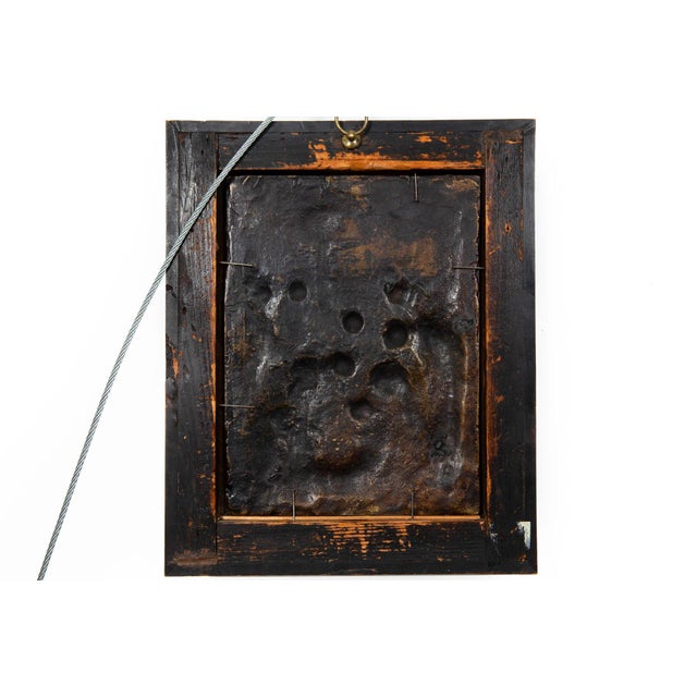 Metal Rare Italian Renaissance 16th Century Bronze Plaque “The Lamentation of Christ" For Sale - Image 7 of 8