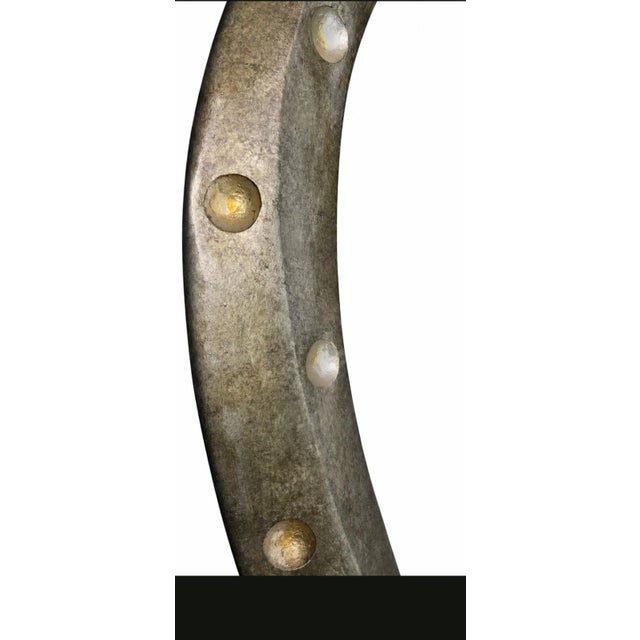 Vintage Post-Modern Memphis Style Monumental Wall Mirror Sculptural Asymmetrical For Sale In Philadelphia - Image 6 of 18