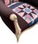 Victorian Late 19th Century Custom Quilt Upholstery Victorian Club Chair For Sale - Image 3 of 5