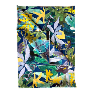 Jim Thompson Kahala Fabric in Ultramarine, 1 Meter (40")