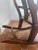 Mid 20th Century Mid 20th Century Chinese Hardwood Yoke-Back Rocking Chair With Cane Seat For Sale - Image 5 of 6