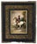 Portrait of an Equestrian Monarch. 19th Century, Painting on Porcelain For Sale