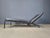Vintage Black Leather Chaise Longue attributed to Peter Mally for Cor, 1990s For Sale - Image 4 of 13