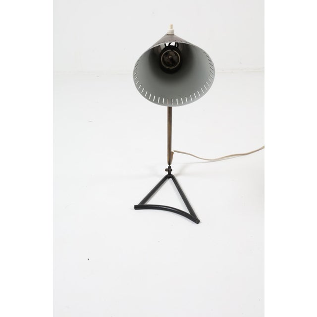 Svend Aage Holm Sorensen 1950s Svend Aage Holm Sorensen Danish Table Lamp For Sale - Image 4 of 11