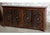 Mid-Century Modern Antique Lotus Carved Sideboard – Two-Tone Vintage Wood Buffet Credenza For Sale - Image 3 of 6