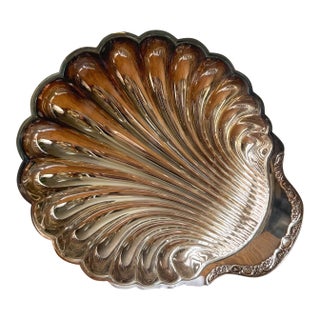 Mid 20th Century Rocco Silver-Plated Shell For Sale