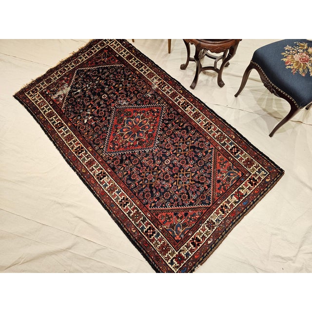 Mid 20th Century Malayer Rug For Sale - Image 9 of 9