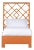 Darien Bed Twin Extra Long - Orange For Sale