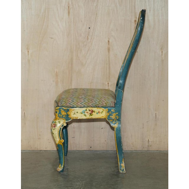 Antique Regency Chairs & Matching Table from Glenalmond Estate, Scotland, 1810, Set of 3 For Sale - Image 12 of 18