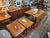 Mid 20th Century Vintage Mid Century Modern Broyhill Brasilia Drop Leaf Dining Table | Sculpted Walnut Expandable Table | Iconic MCM Furniture For Sale - Image 5 of 5