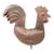19th Century Sheet-Iron Rooster Weathervane, Rare American Folk Art, Ca. 1830-1860 For Sale