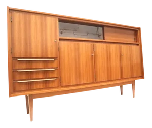 Large Vintage High Sideboard, 1960s