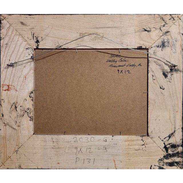 David Chapple -Monument Valley Landscape, Arizona-Impressionist Oil Painting For Sale - Image 9 of 9