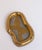 Designed by David Marshall in Spain during the 1970s, this brass vide-poche pairs an organically shaped frame with the...