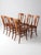 Wood Antique Victorian Bentwood Dining Chairs Set of 6 For Sale - Image 7 of 15