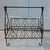 Mid Century Metal Hand-Painted Magazine Rack For Sale - Image 13 of 13