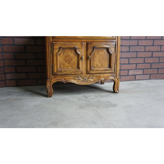 French Country Drexel Heritage Cabernet Collection Nightstand For Sale - Image 3 of 5