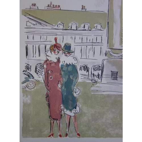 Kees VAN DONGEN Place Vendôme Original lithograph on vellum, 38 x 29 cm References: Juffermans catalogue raisonné p. 165...