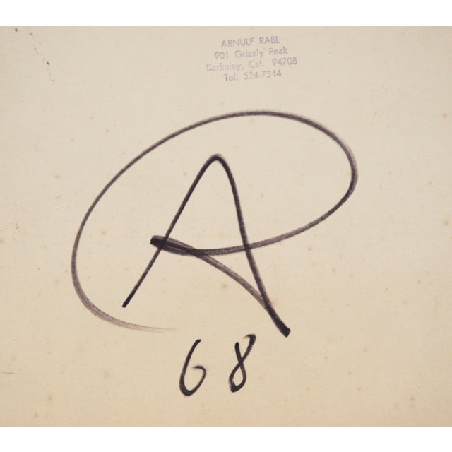 Realism Sepia Toned Photograph - Portrait of Ruth - Berkeley 1968 by Arnulf Rabl For Sale - Image 3 of 4