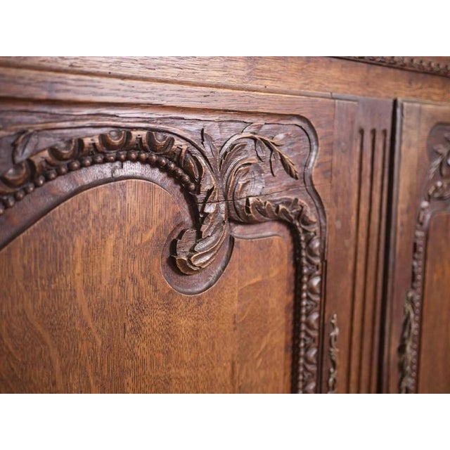 18th Century Norman Cabinet in Oak For Sale - Image 6 of 13