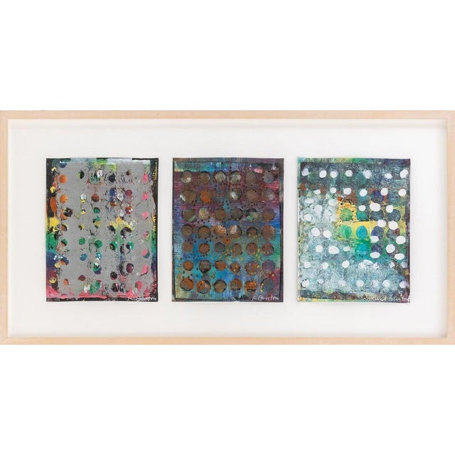 Richmond Burton Abstract Compositions, 3 For Sale