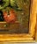 Wood Antique Dutch Floral Still Life Signed “A. van Sijnkens”, 19th C or Older For Sale - Image 7 of 13