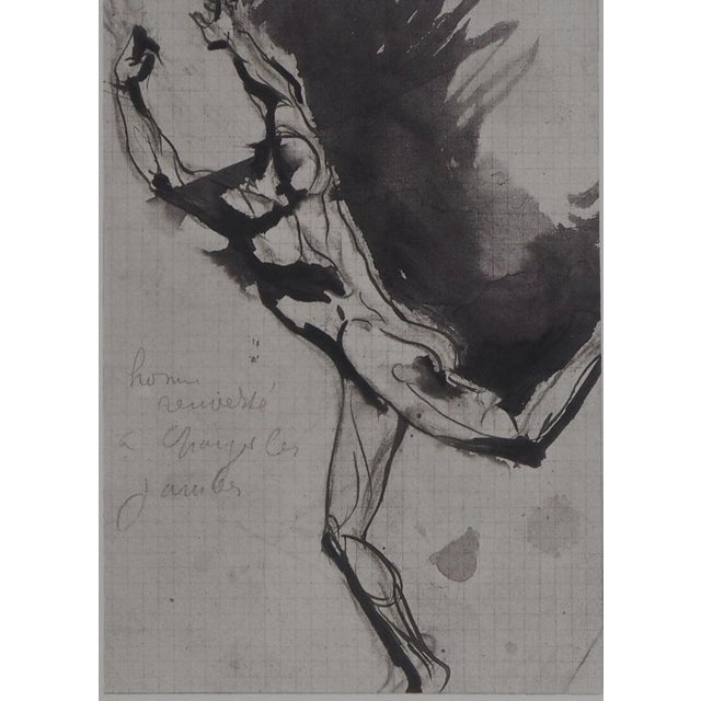 Auguste Rodin, Homme renversé, Etching For Sale - Image 7 of 7