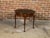 English Georgian Period 1820s Demilune Flip Top Console Table with Compartment For Sale In Atlanta - Image 6 of 12