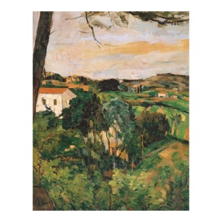 Paul Cezanne Landscape With Red Roof 1876 Giclee LTD Edition For Sale