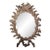 18th C Style Burton-Ching George I White Gold Giltwood Mirror For Sale