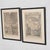 AMBIANIC presents Pair of Black framed Italian Architectural Cathedral Image Lithographs No information available on...